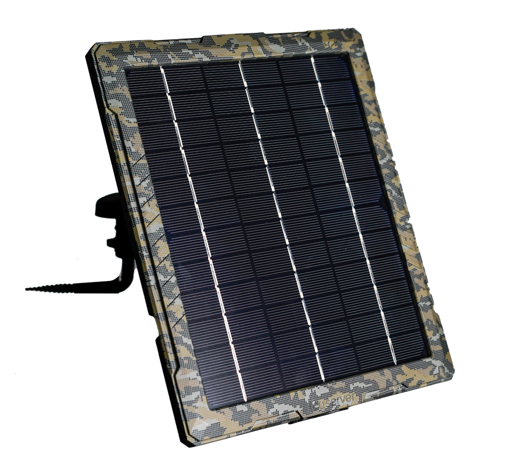 Camouflage solar panel